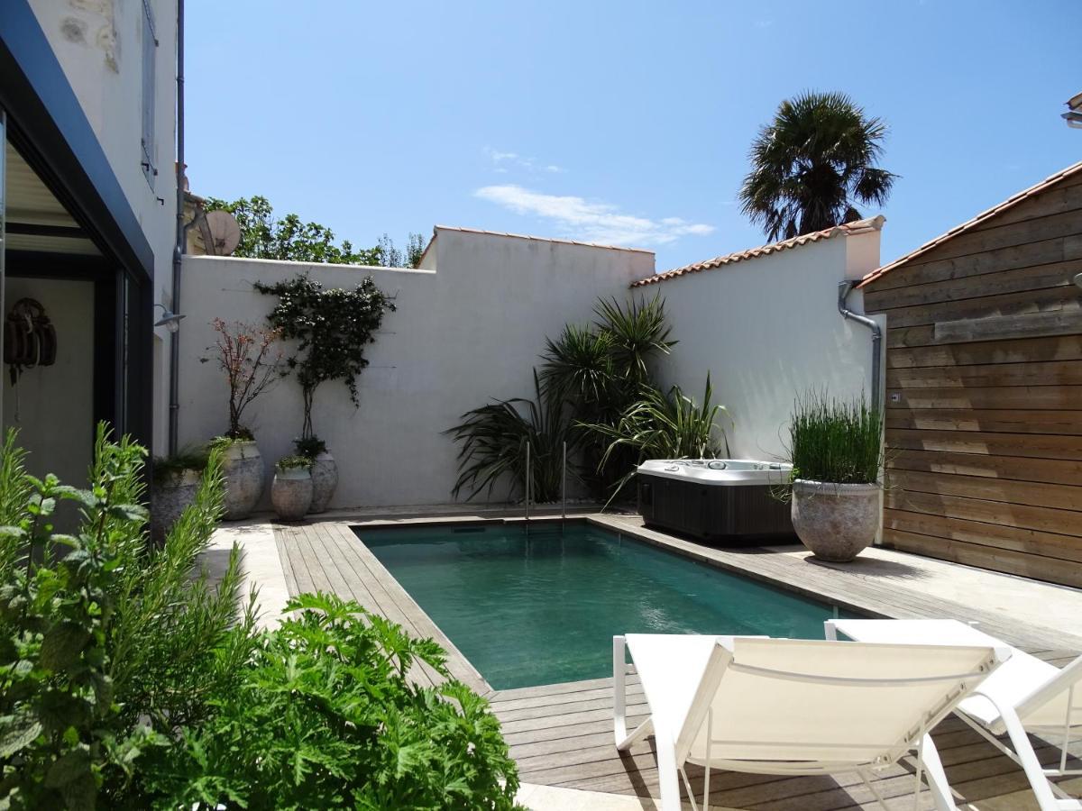 Maison Le Clos Neraud Avec Piscine Et Spa Saint-Martin-de-Ré Eksteriør bilde